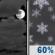 Monday Night: Mostly Cloudy then Snow Showers Likely